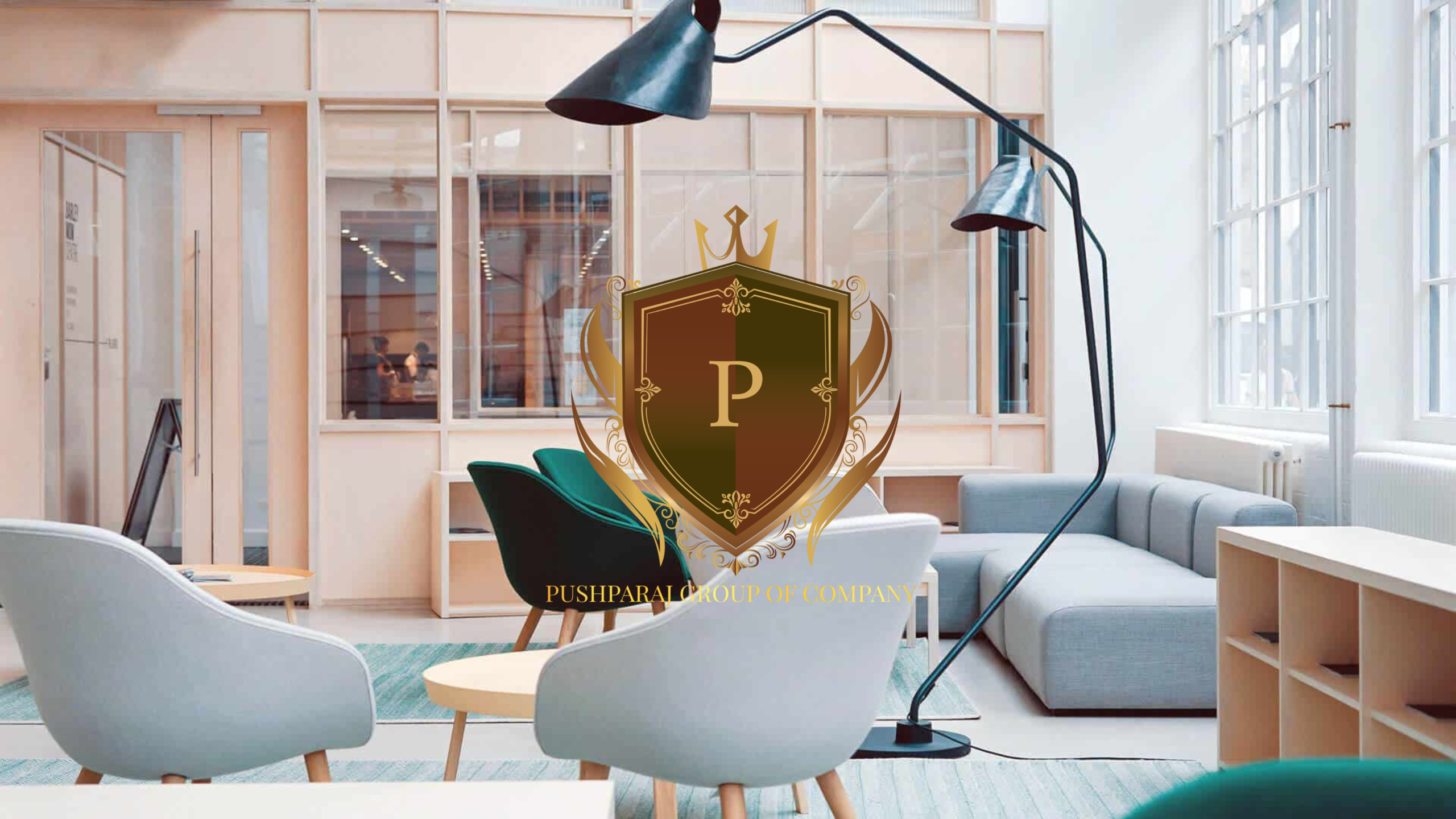 pushpa raj group of company image with logo updated